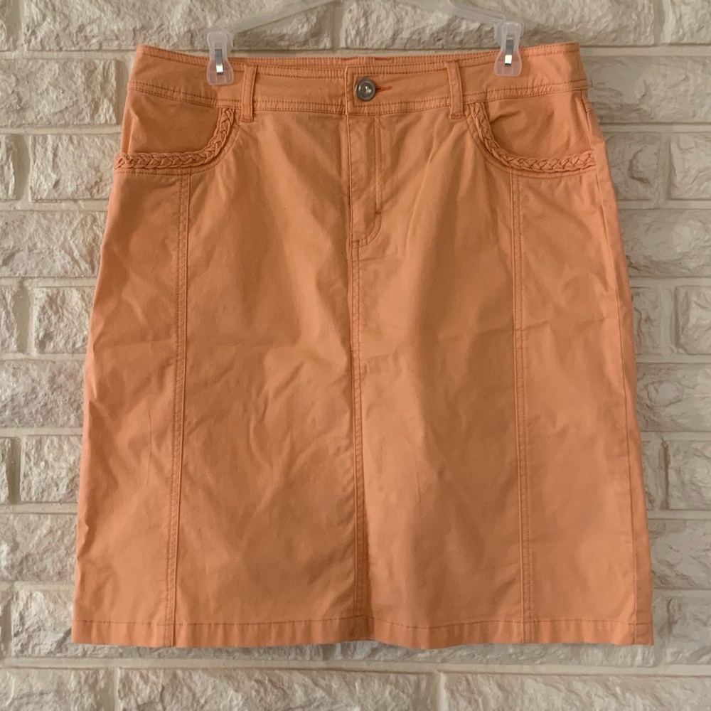 Tribal Peach Mini-skirt